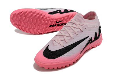 Unisex Nike Air Zoom Mercurial Vapor 15 Elite TF Football Shoes - Pink/Black
