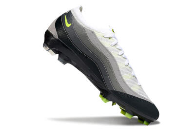 Unisex Nike Air Zoom Mercurial Vapor 16 Elite FG Football Boots - White/Grey/Black