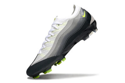 Unisex Nike Air Zoom Mercurial Vapor 16 Elite FG Football Boots - White/Grey/Black