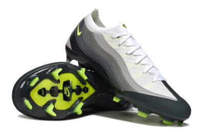 Unisex Nike Air Zoom Mercurial Vapor 16 Elite FG Football Boots - White/Grey/Black