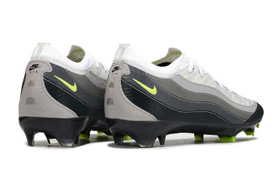 Unisex Nike Air Zoom Mercurial Vapor 16 Elite FG Football Boots - White/Grey/Black