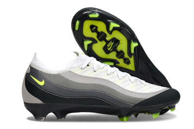 Unisex Nike Air Zoom Mercurial Vapor 16 Elite FG Football Boots - White/Grey/Black