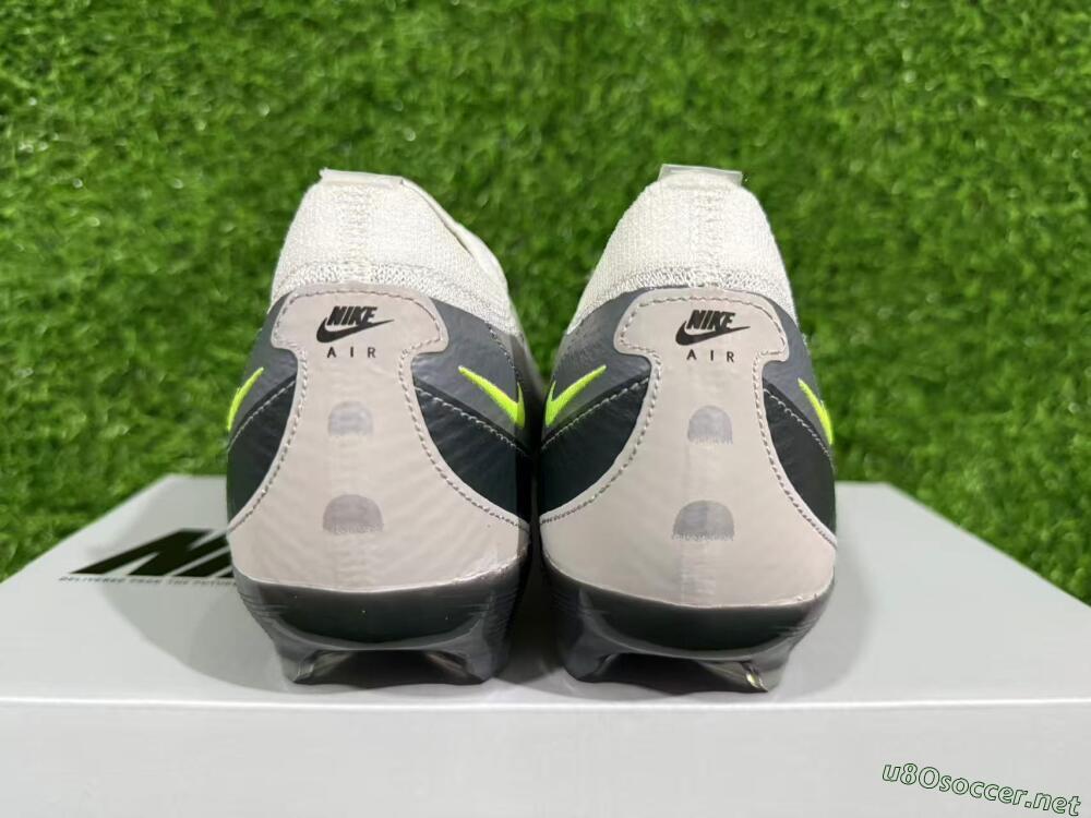 Unisex Nike Air Zoom Mercurial Vapor 16 Elite FG Football Boots - White/Grey/Black
