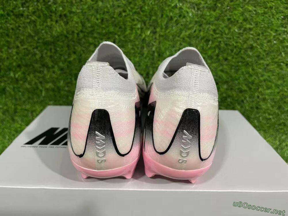 Unisex Nike Air Zoom Mercurial Vapor 16 Elite FG Football Boots - Pink/Silver/Black