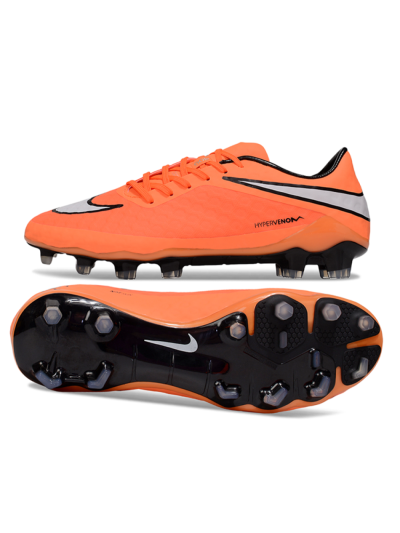 Men's Nike Hypervenom Phantom FG Football Boots - Red/White/Black