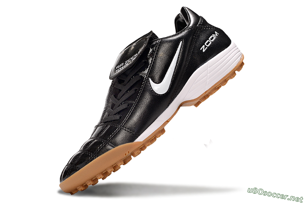 Men's Nike Air Zoom Total 90 III TF Football Shoes - Black/White 5