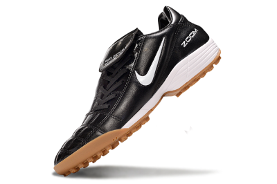 Men's Nike Air Zoom Total 90 III TF Football Shoes - Black/White