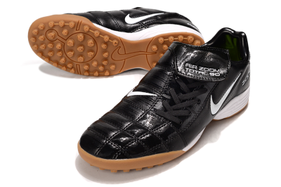 Men's Nike Air Zoom Total 90 III TF Football Shoes - Black/White