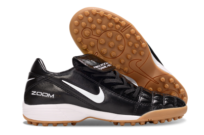 Men's Nike Air Zoom Total 90 III TF Football Shoes - Black/White