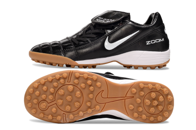 Men's Nike Air Zoom Total 90 III TF Football Shoes - Black/White