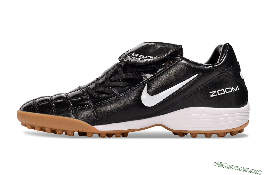Men's Nike Air Zoom Total 90 III TF Football Shoes - Black/White 0