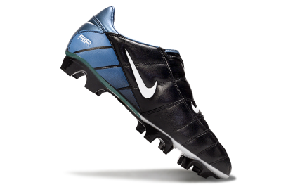 Men's Nike Air Zoom Total 90 III FG Football Boots - Black/Blue/White