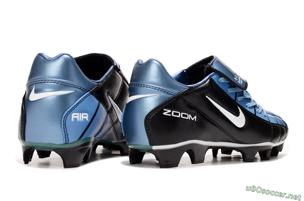Men's Nike Air Zoom Total 90 III FG Football Boots - Black/Blue/White 6