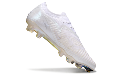 Men's Nike Phantom 6 Low Elite FG Football Boots - Beige/White/Gold