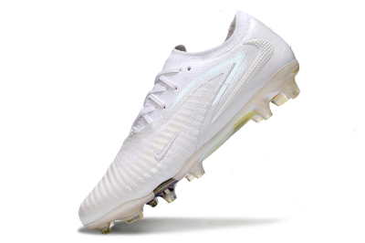 Men's Nike Phantom 6 Low Elite FG Football Boots - Beige/White/Gold