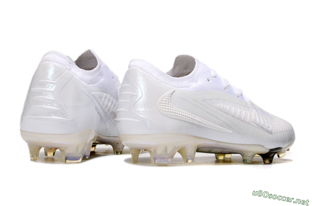 Men's Nike Phantom 6 Low Elite FG Football Boots - Beige/White/Gold 6