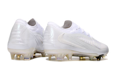 Men's Nike Phantom 6 Low Elite FG Football Boots - Beige/White/Gold