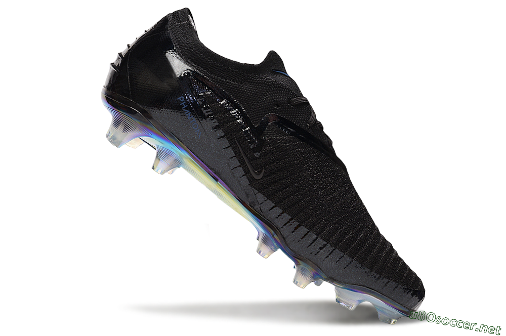 Men's Nike Phantom 6 Low Elite FG Football Boots - Black/Gold 4