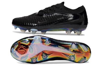 Men's Nike Phantom 6 Low Elite FG Football Boots - Black/Gold