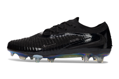 Men's Nike Phantom 6 Low Elite FG Football Boots - Black/Gold