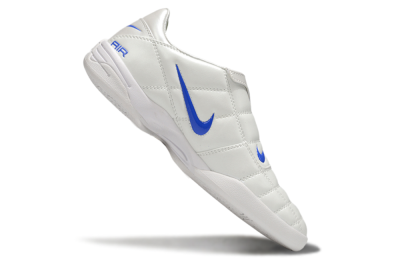 Men's Nike Air Zoom Total 90 III IC Football Shoes - White/Blue