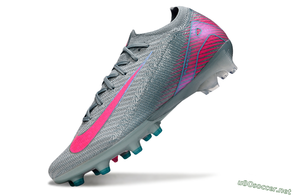Men's Nike Air Zoom Mercurial Vapor 16 Elite AG Football Boots - Jade/Pink/Blue 5