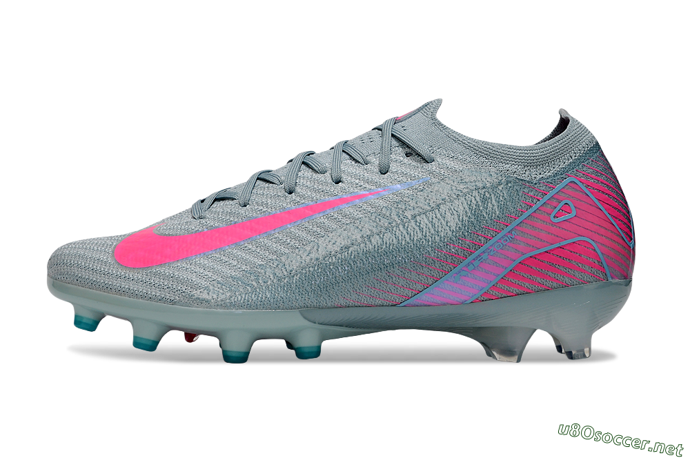 Men's Nike Air Zoom Mercurial Vapor 16 Elite AG Football Boots - Jade/Pink/Blue 0
