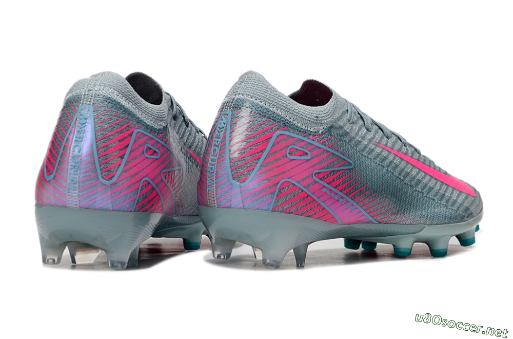Men's Nike Air Zoom Mercurial Vapor 16 Elite AG Football Boots - Jade/Pink/Blue 6