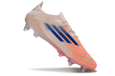 Men's Adidas F50 Elite SG Football Boots - Pink/Blue/Gold