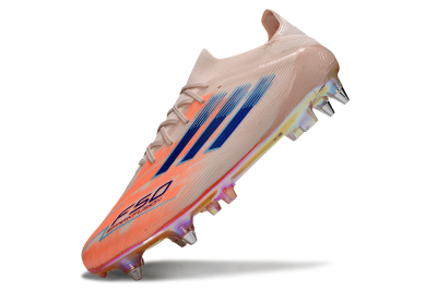 Men's Adidas F50 Elite SG Football Boots - Pink/Blue/Gold
