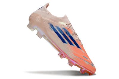 Men's Adidas F50 Elite FG Football Boots - Pink/Orange/Blue