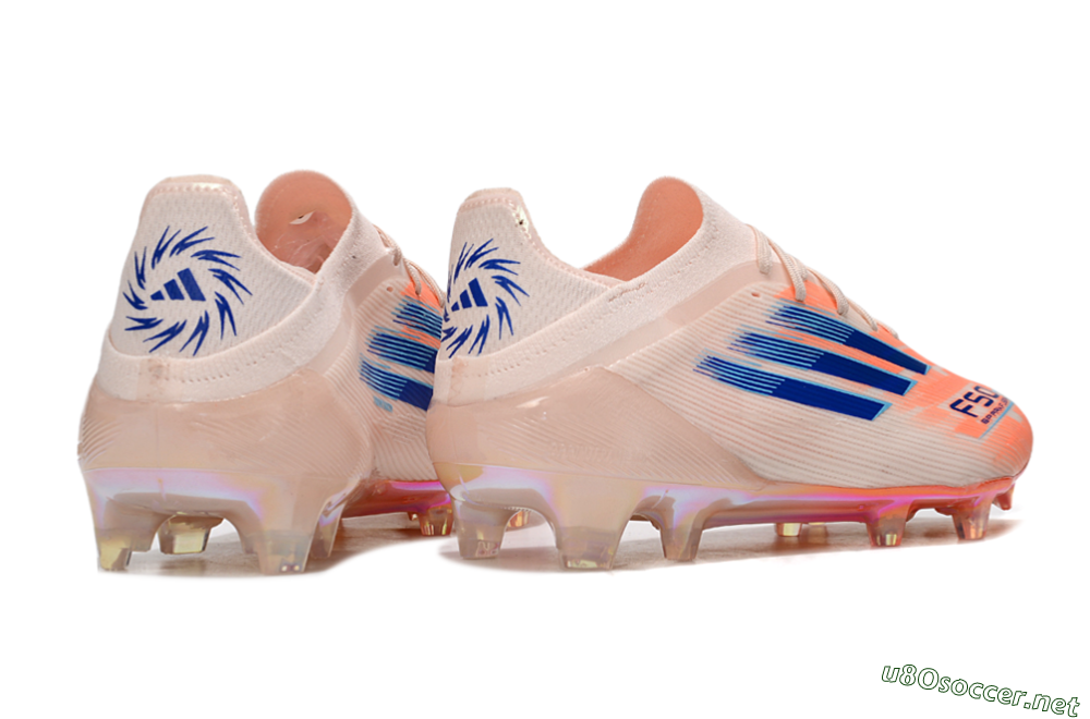 Men's Adidas F50 Elite FG Football Boots - Pink/Orange/Blue 6