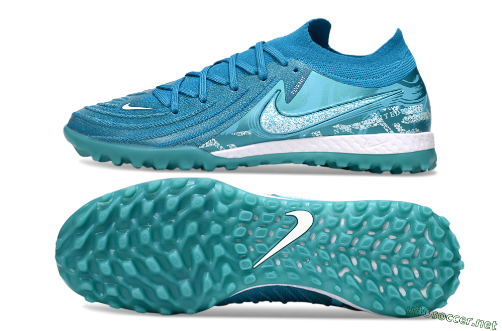 Men's Nike Phantom GX 2 Elite TF Football Shoes - Blue/White 1
