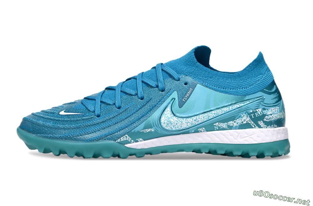 Men's Nike Phantom GX 2 Elite TF Football Shoes - Blue/White 0