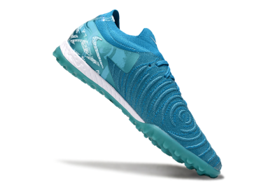 Men's Nike Phantom GX 2 Elite TF Football Shoes - Blue/White