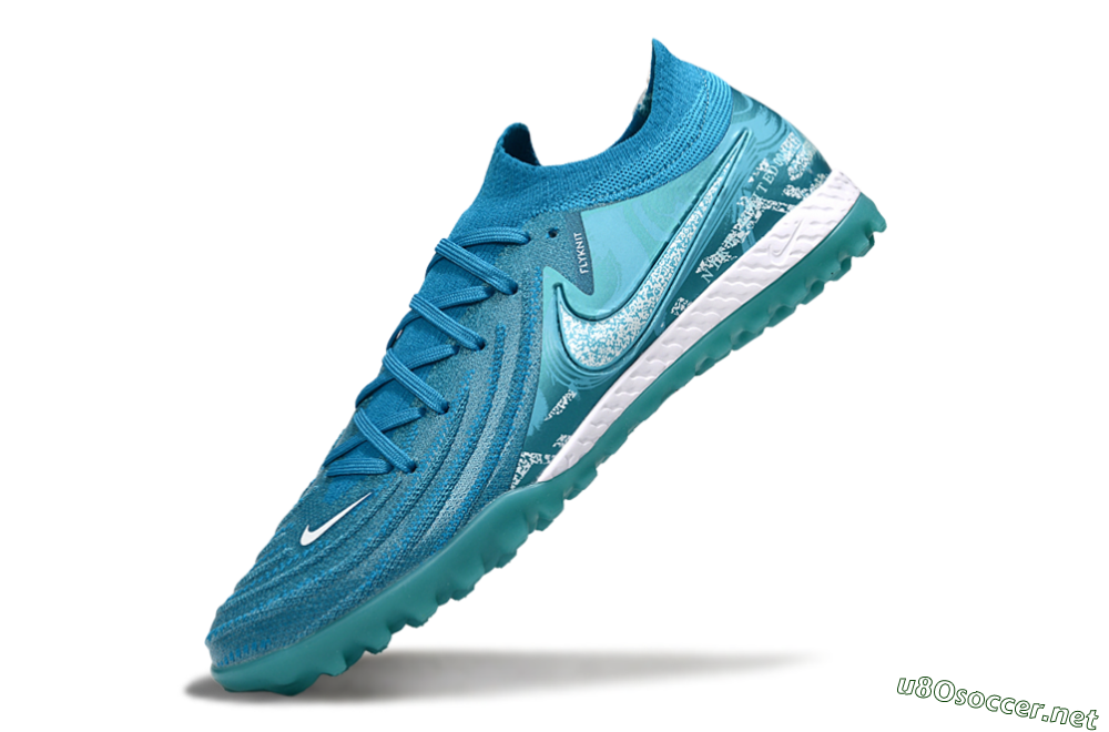 Men's Nike Phantom GX 2 Elite TF Football Shoes - Blue/White 5