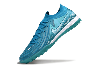 Men's Nike Phantom GX 2 Elite TF Football Shoes - Blue/White