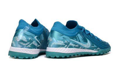 Men's Nike Phantom GX 2 Elite TF Football Shoes - Blue/White