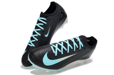 Unisex Nike Air Zoom Mercurial Vapor 16 Elite FG Football Boots - Black/Jade/White