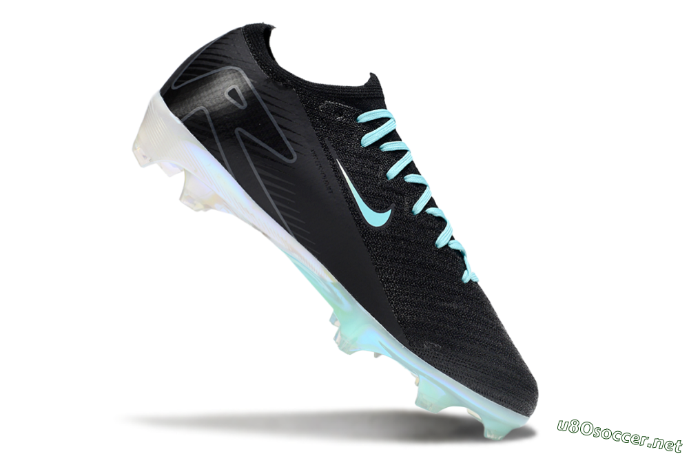 Unisex Nike Air Zoom Mercurial Vapor 16 Elite FG Football Boots - Black/Jade/White 4