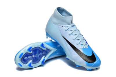 Men's Nike Air Zoom Mercurial Superfly 10 Elite FG Football Boots - Jade/Blue/Black