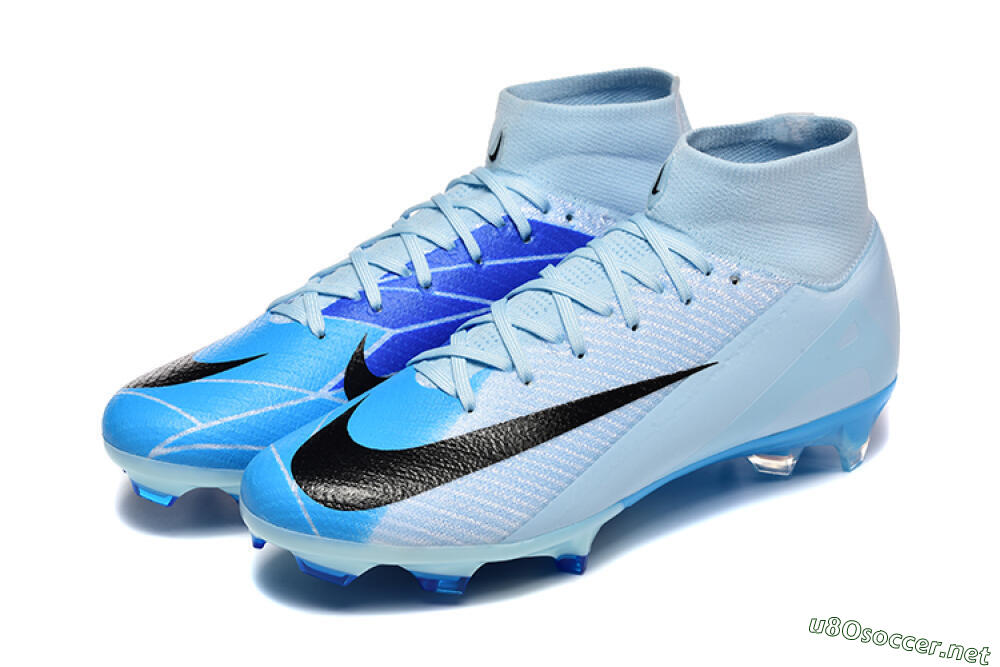 Men's Nike Air Zoom Mercurial Superfly 10 Elite FG Football Boots - Jade/Blue/Black 5
