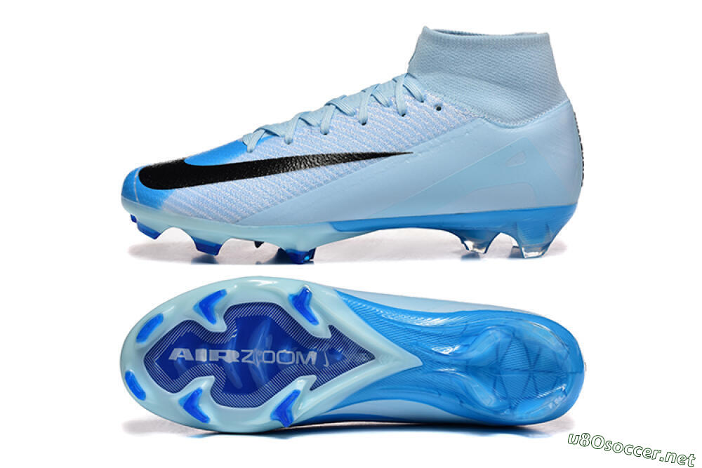 Men's Nike Air Zoom Mercurial Superfly 10 Elite FG Football Boots - Jade/Blue/Black 1