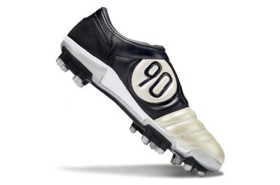 Men's Nike Air Zoom Total 90 III FG Football Boots - Beige/Black/White