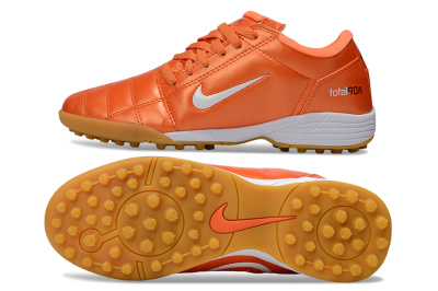 Unisex Nike Total 90 III TF Football Shoes - Red/White/Orange