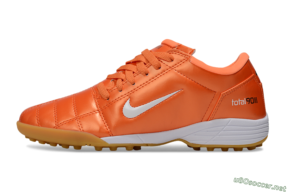 Unisex Nike Total 90 III TF Football Shoes - Red/White/Orange 0