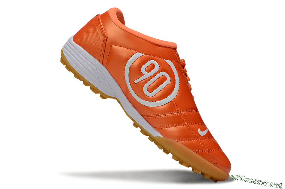 Unisex Nike Total 90 III TF Football Shoes - Red/White/Orange 4