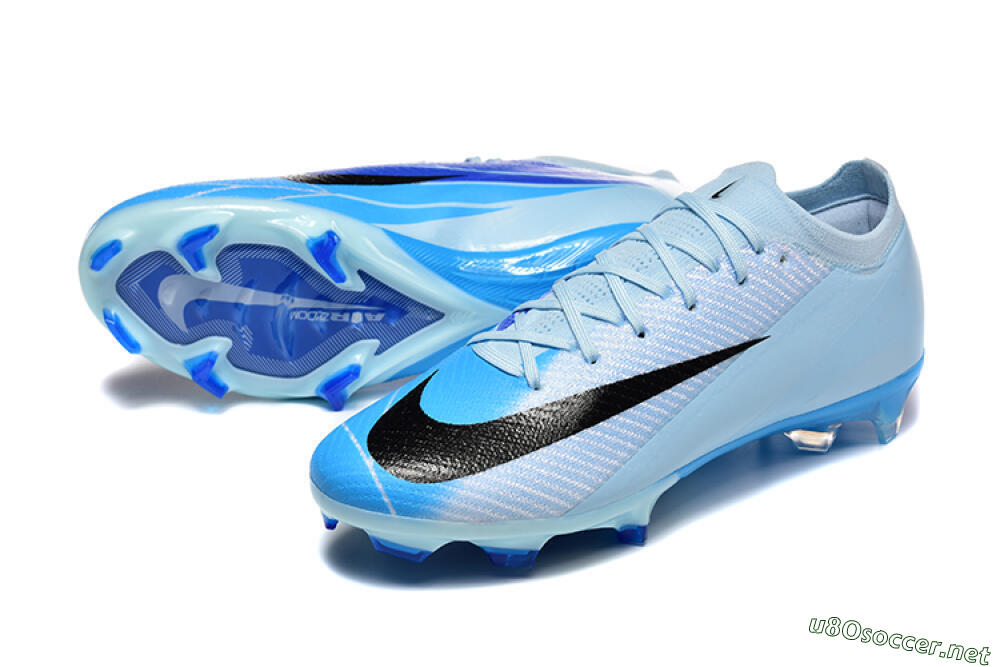 Men's Nike Air Zoom Mercurial Vapor 16 Elite FG Football Boots - Jade/Blue/Black 3