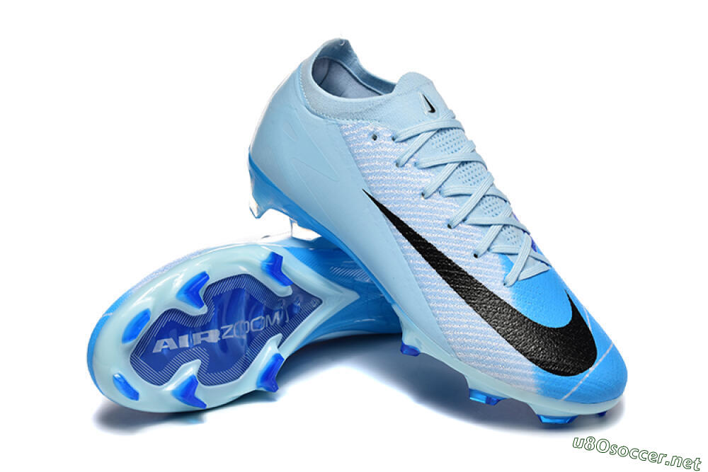 Men's Nike Air Zoom Mercurial Vapor 16 Elite FG Football Boots - Jade/Blue/Black 4