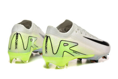 Men's Nike Air Zoom Mercurial Vapor 16 Elite FG Football Boots - White/Black/Yellow